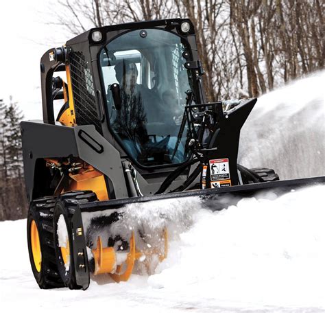 skid steer hydraulic snowblower|high flow skid steers snow blower.